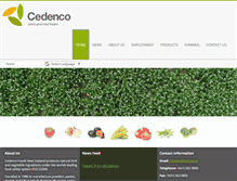 Tablet Screenshot of cedenco.co.nz